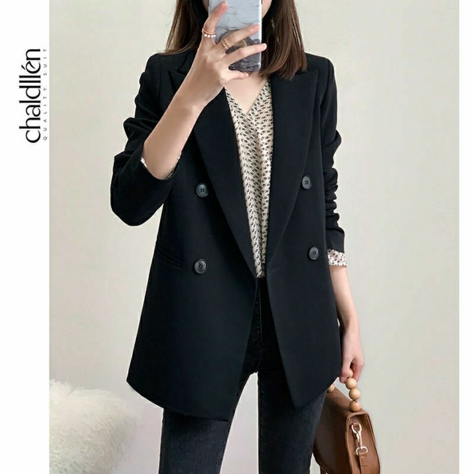 Kvinder Elegant Dobbeltknappet Blazer Stilla