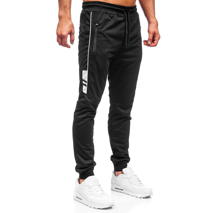 Herrer Sporty Joggingbukser med sidelommer og elastisk talje Stilla