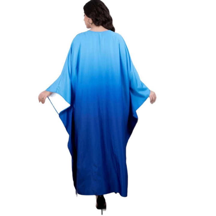 Dame Flydende Ombre Maxi Kaftan Stilla