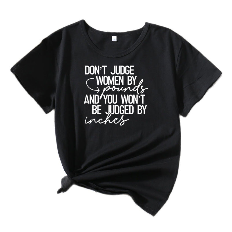 Kvinder Casual Citater Grafik T-shirt Stilla