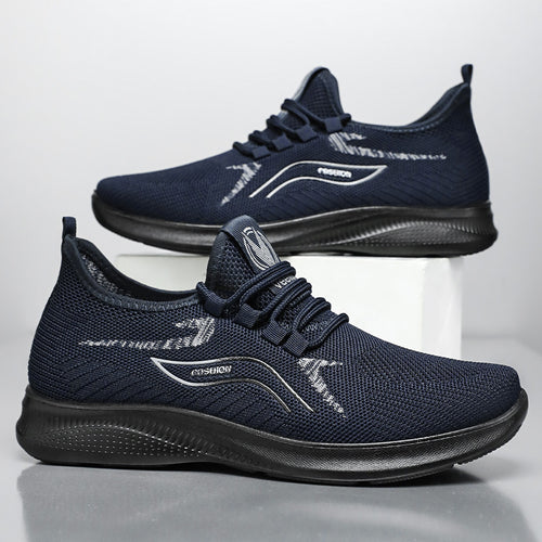 Dame Åndbare Fitness-Sneakers med fleksibelt Mesh-overdel og støddæmpende sål Stilla