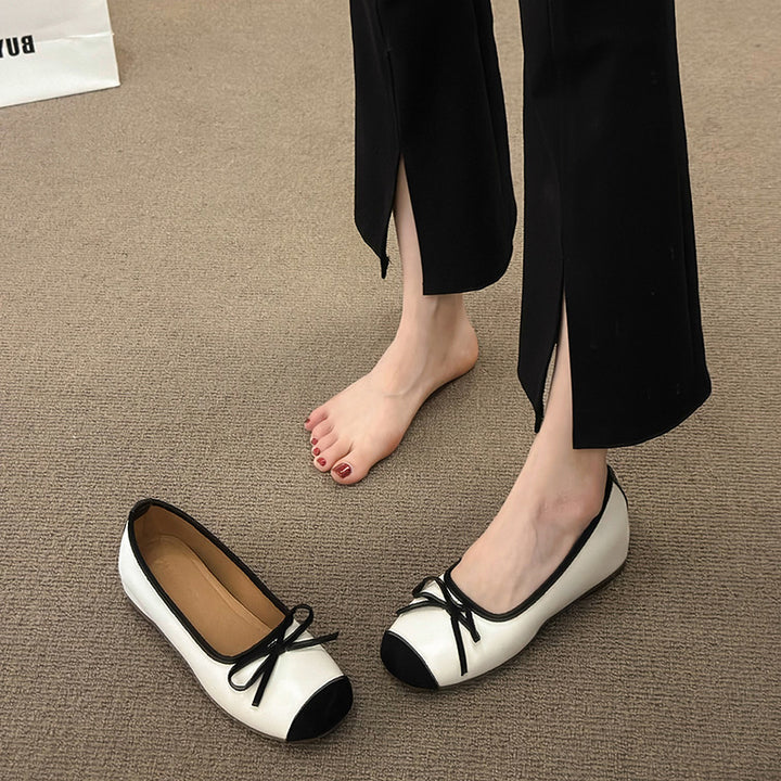 Femme Elegante Ballerina Ballerinas med sløjfeaccent Stilla
