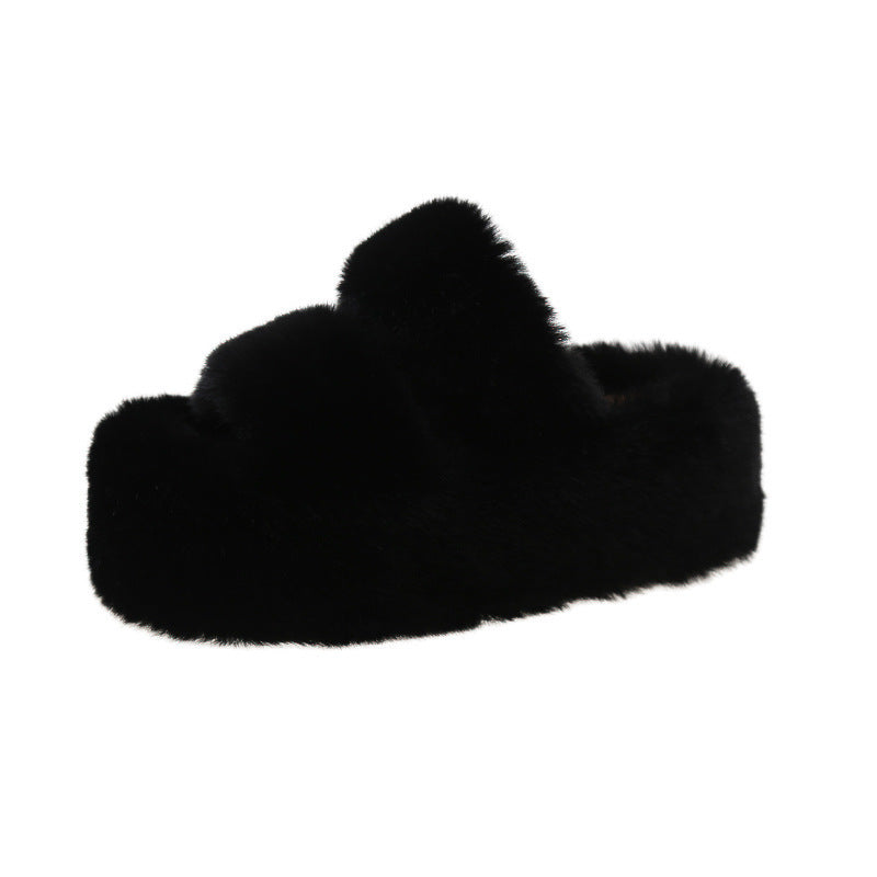 Dame Fluffy Hjemmesko med ci-venligt Design Stilla