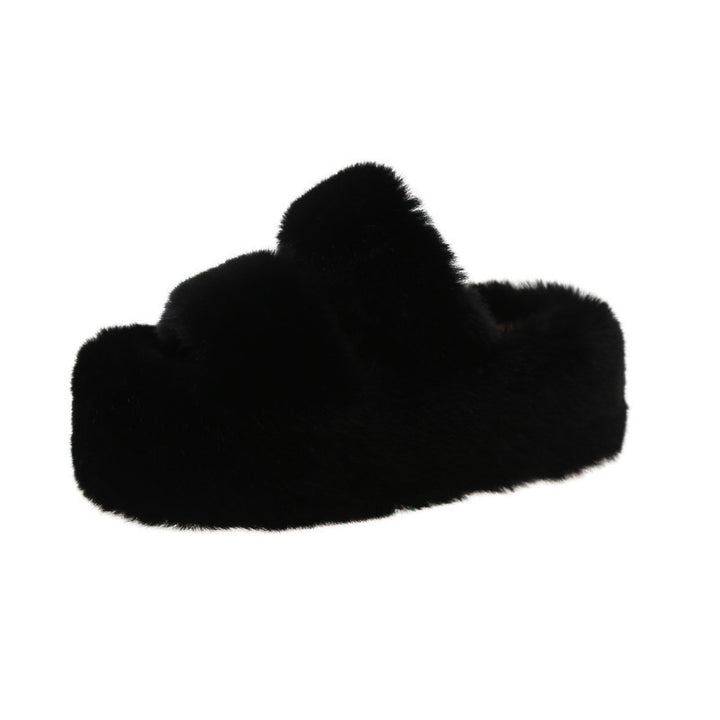 Dame Fluffy Hjemmesko med ci-venligt Design Stilla