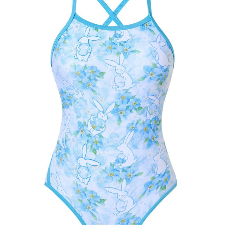 Femme Artistic Floral Print Én-Del Badesuit Stilla