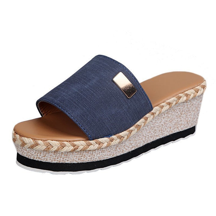 Damer Komfortable Vinkel-Sandaler Stilla