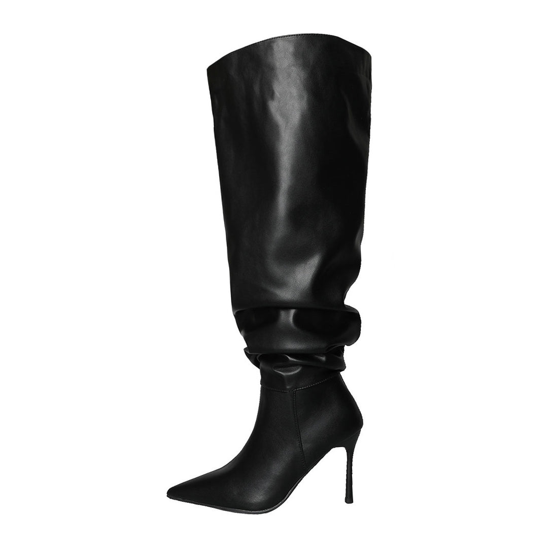 Femme Over-the-Knee Slouchy Stiletto Støvler Stilla 1749742533