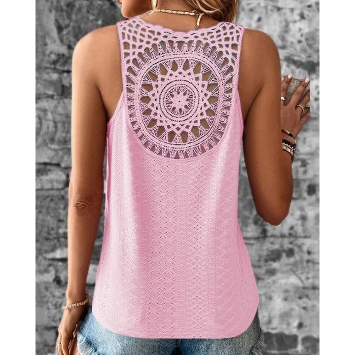Femme Hæklet ryg Tanktop Stilla