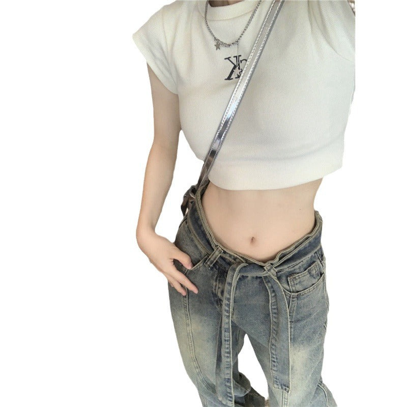 Kvindernes brede jeans Stilla