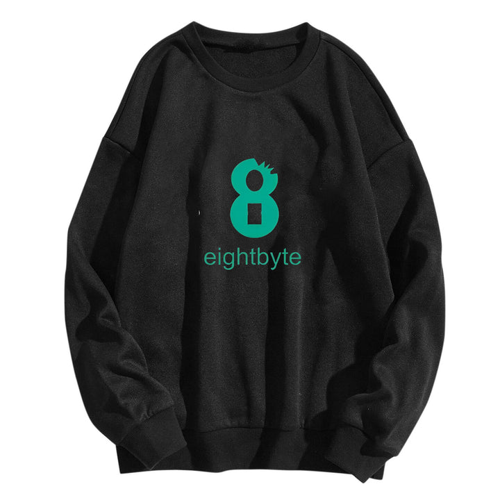 Kvindernes hyggelige sweatshirt med modern print Skovae