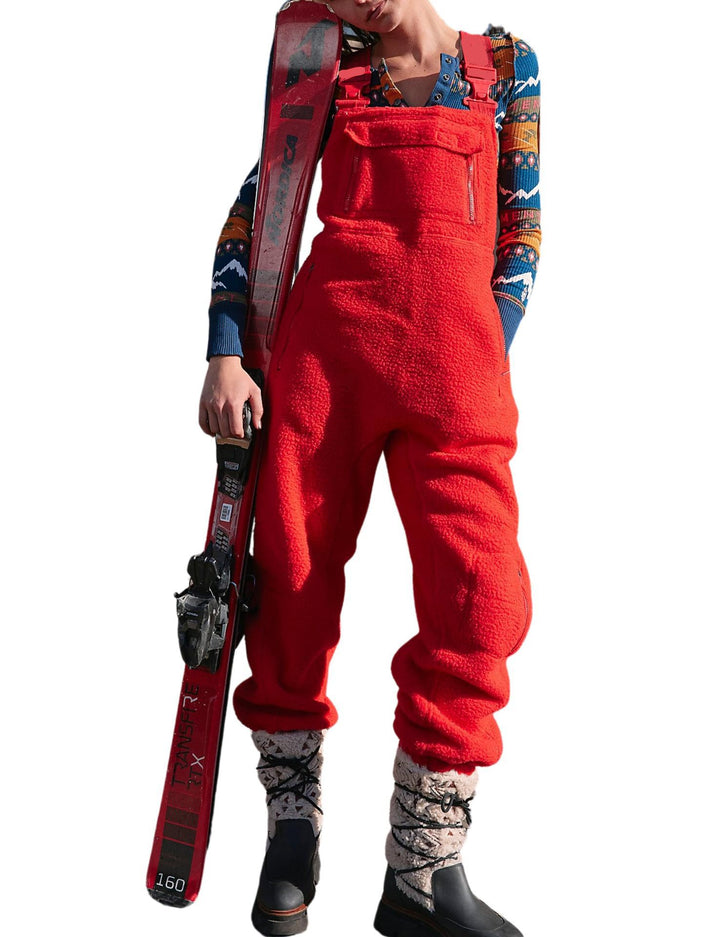 Femme Fleece Utility Bukseoveralls Stilla