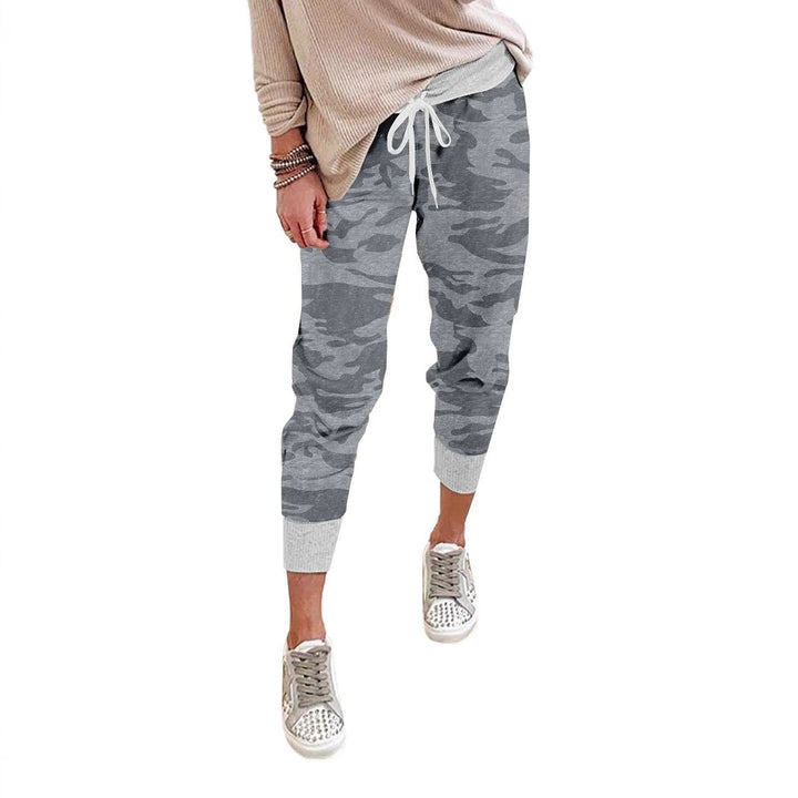 Dame Camo Print Joggingbukser Stilla
