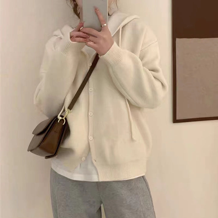 Femme Cozy Hættecardigan Stilla