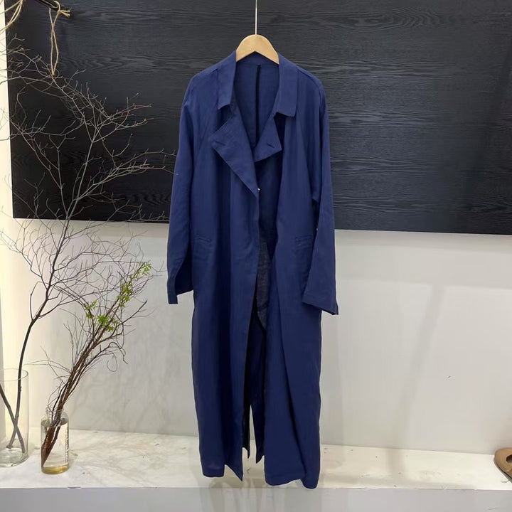 Dame Linned Trenchcoat Stilla