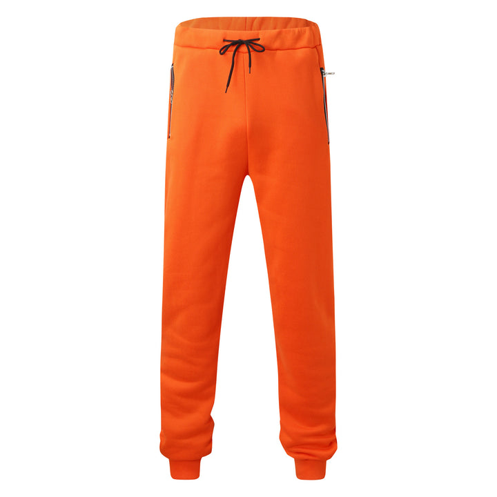 Herre Sporty Joggingbukser med sidelommer med lynlås Stilla