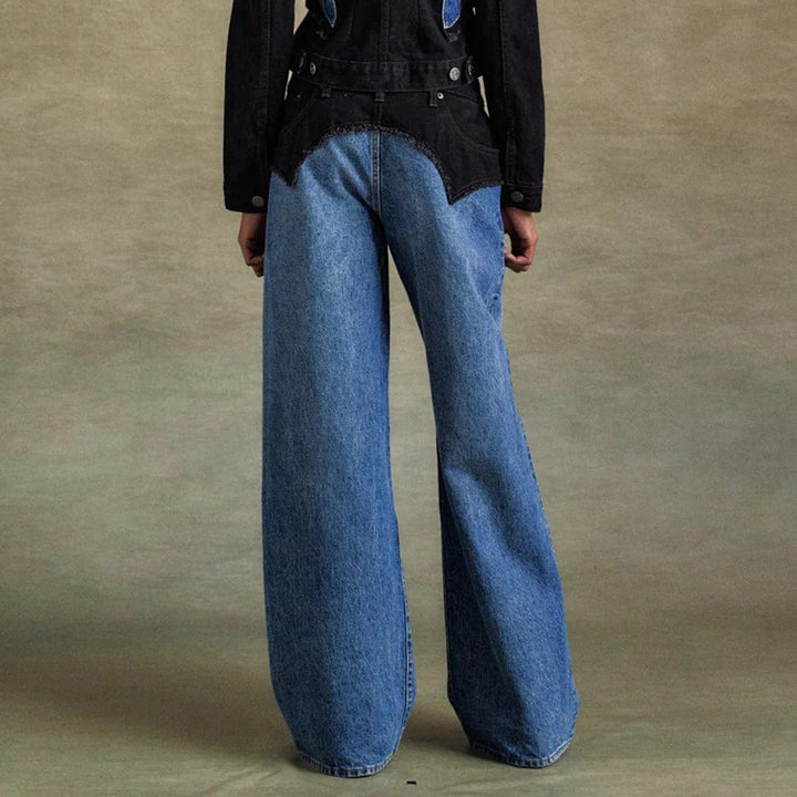 Kvinder Bred Jeans Stilla