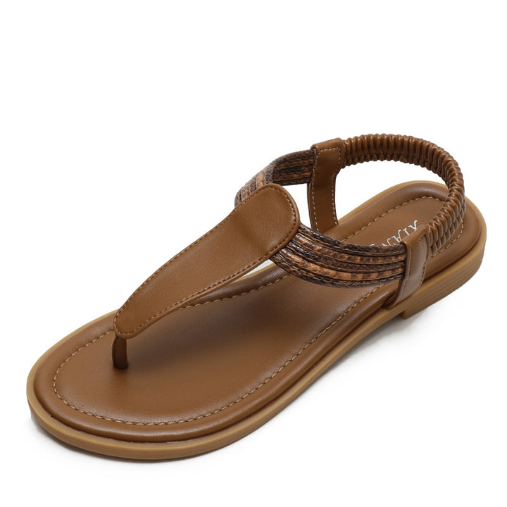 Dame mode toe separator med fleksibel rem og skridsikker sål Stilla