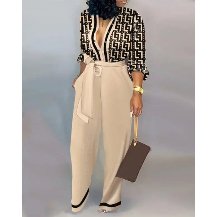 Dame Jumpsuit med trendy denim-design og praktiske lommer Stilla