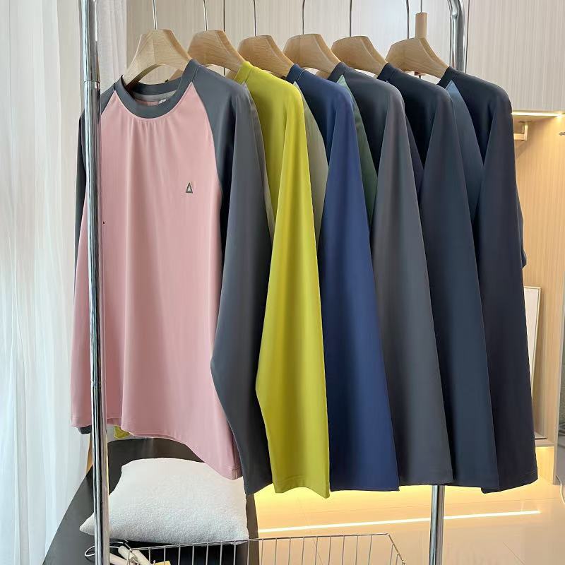 Kvinders sporty langærmet T-shirt med åndbare indsæt Stilla