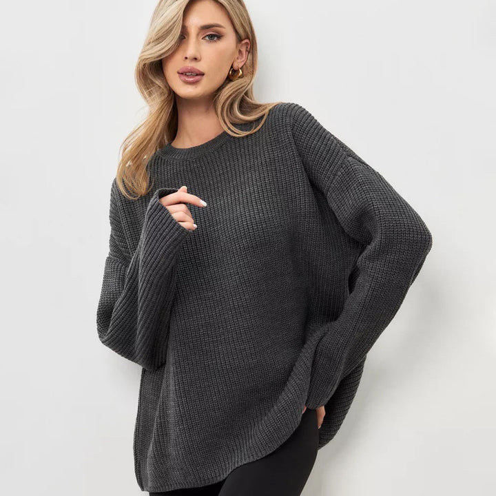 Femme Oversized Behagelig Striktrøje Stilla