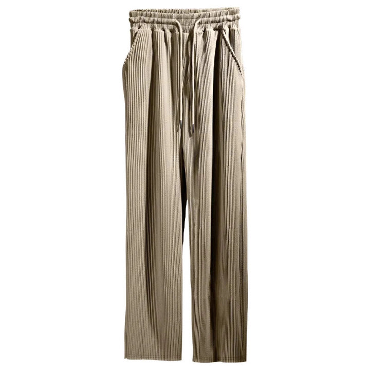 Dame Relaxed Fit Plisserede Vide Bukser Stilla