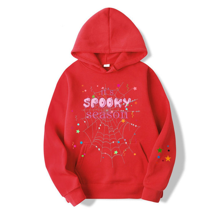 Kvinder hyggelig hoodie med grafisk Halloween design Skovae