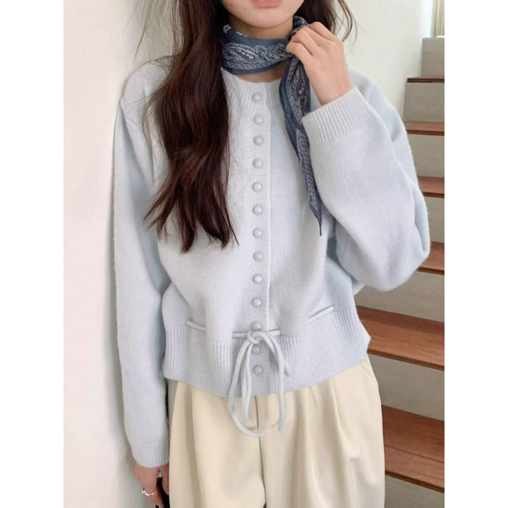 Kvinder casual cardigan med knapper Stilla