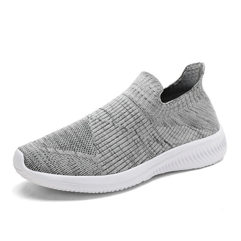 Femme Slip-On åndbare strik-sneakers Stilla
