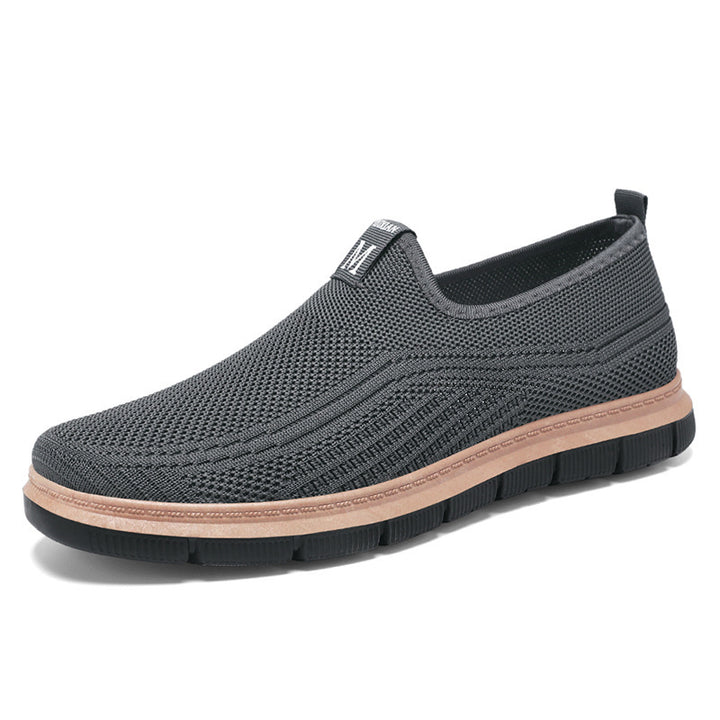 Femme åndbare Slip-On løbesko med fleksibelt strikdesign Stilla