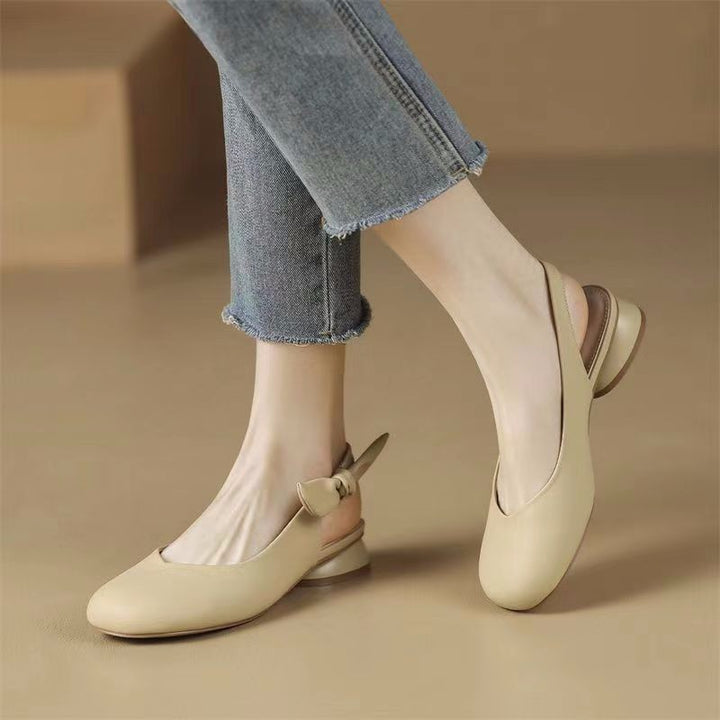 Dame Elegante Slingback-hæle med sløjfe-detalje Stilla