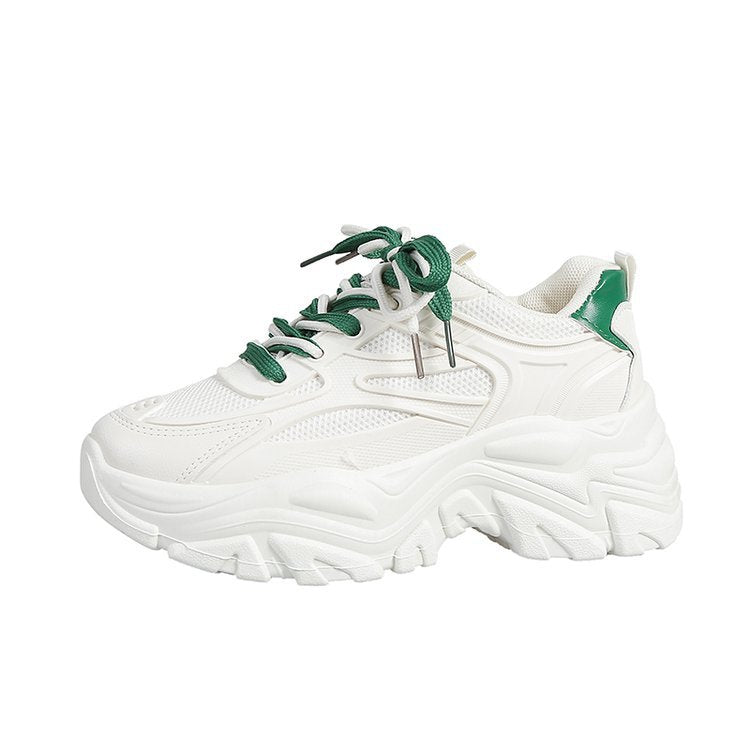 Damer platform-sneakers med åndbart mesh-overmateriale og skridsikker sål Stilla