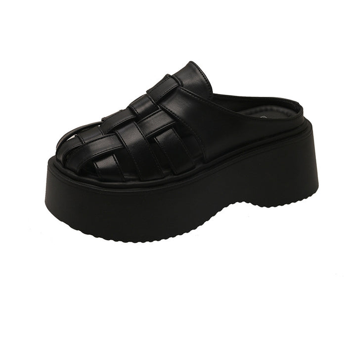 Dame Platform Rutsjes Sandaler med Riemchen Design Stilla