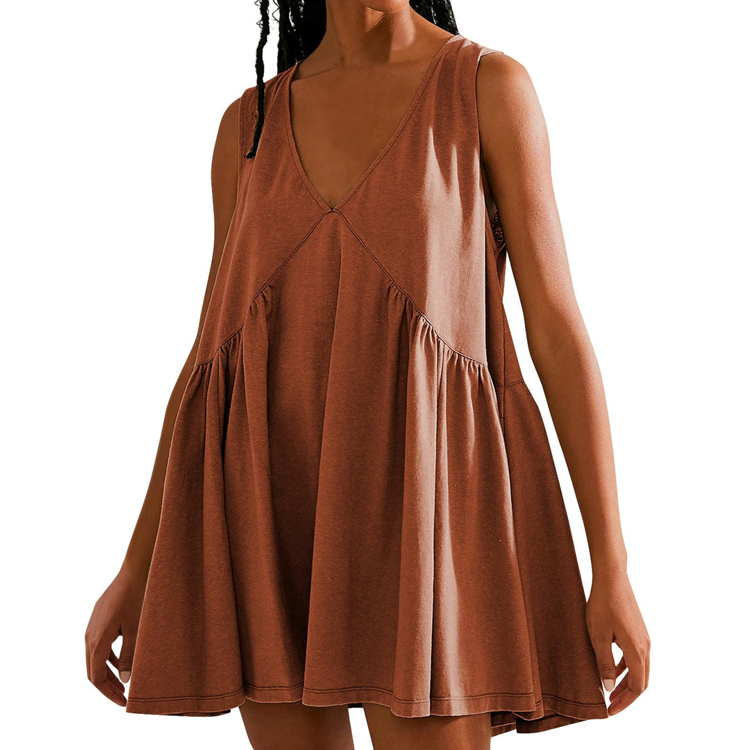 Femme Flowing A-Line Mini Kjole Stilla