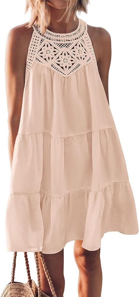 Dame Boho Chic Sommerkjole Stilla