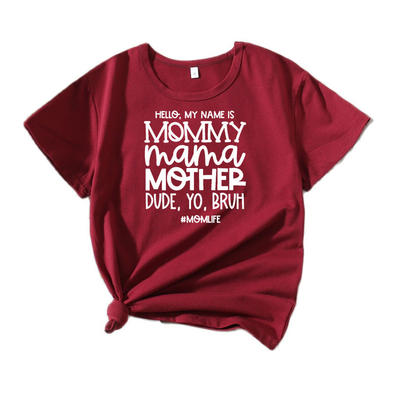 Kvinder Sjov Statement Grafik T-shirt Stilla