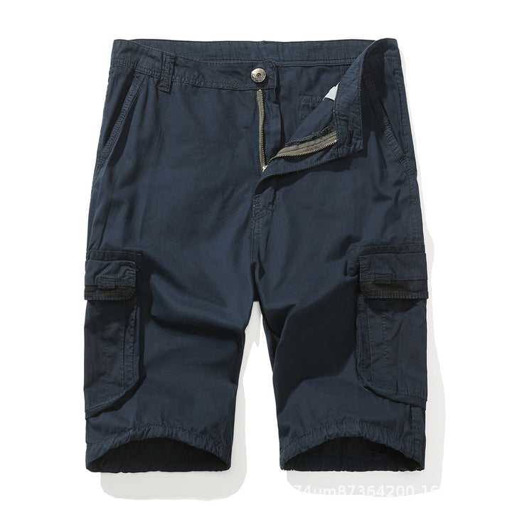Herrer Cargo-short med sidelommer og behagelig pasform Stilla
