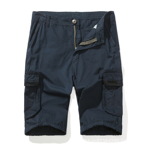 Herrer Cargo-short med sidelommer og behagelig pasform Stilla