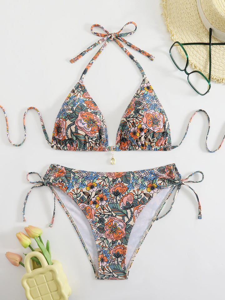 Dame Floral Design Bikini Skovae