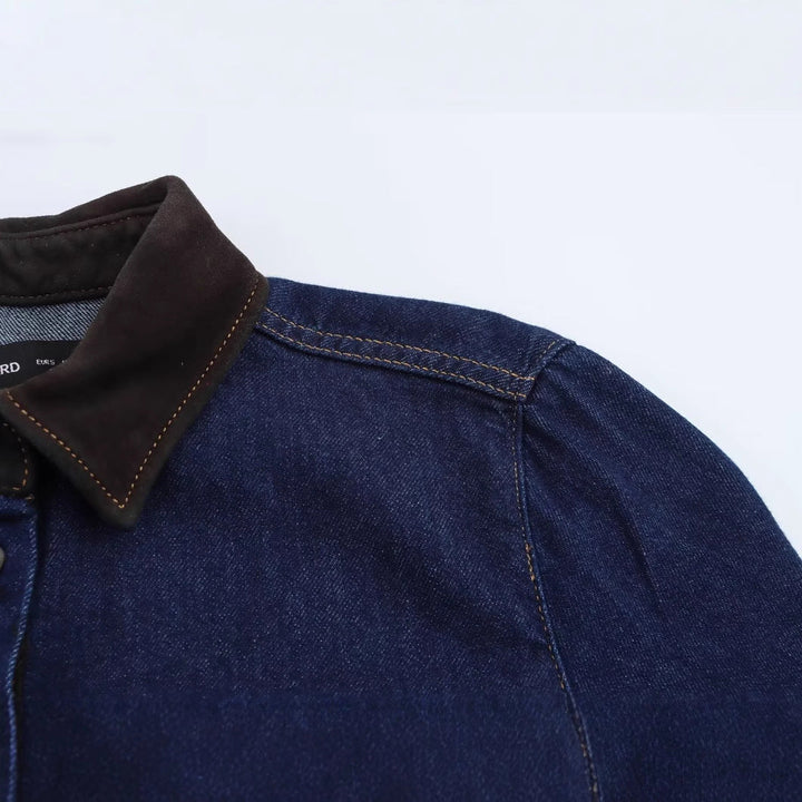 Stilla | Casual Forår Denim Skjorte Top