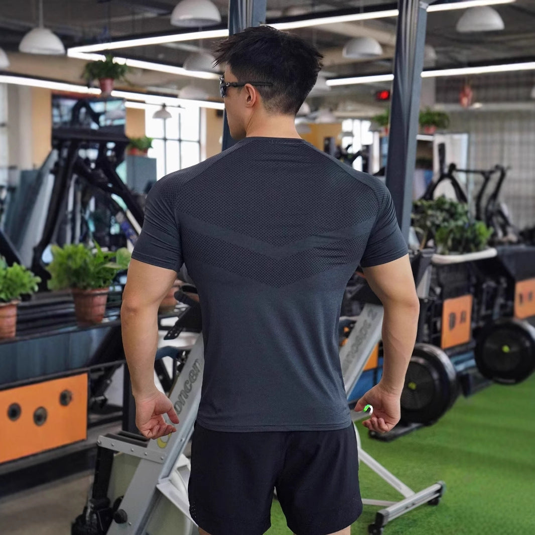 Herrer Åndbart Sport T-shirt med ergonomisk snit og innovativt design Stilla