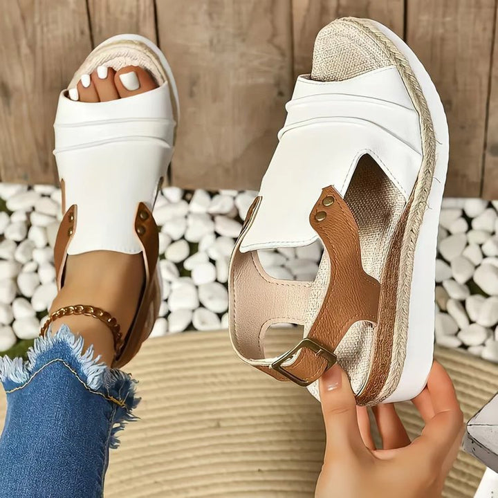Dame Komfortable Sandaler med elegant remdesign og åndbar sål Stilla