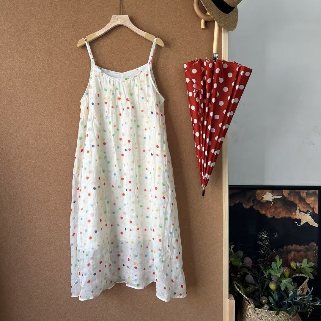 Femme Patchwork Maxi Kjole Stilla