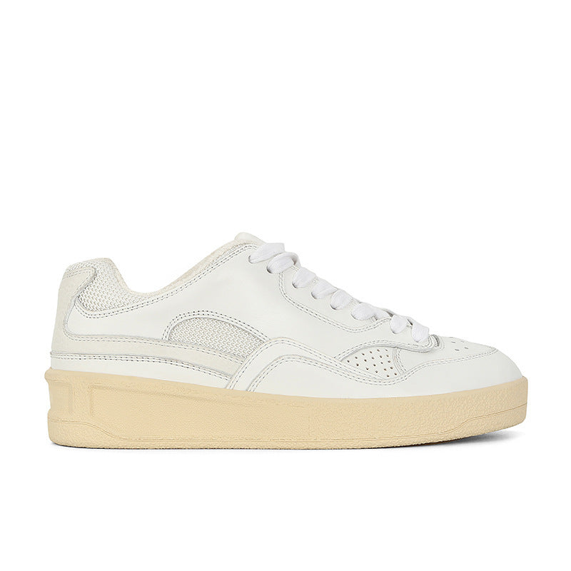 Dame fritids platform sneakers med åndbare mesh-accente Stilla