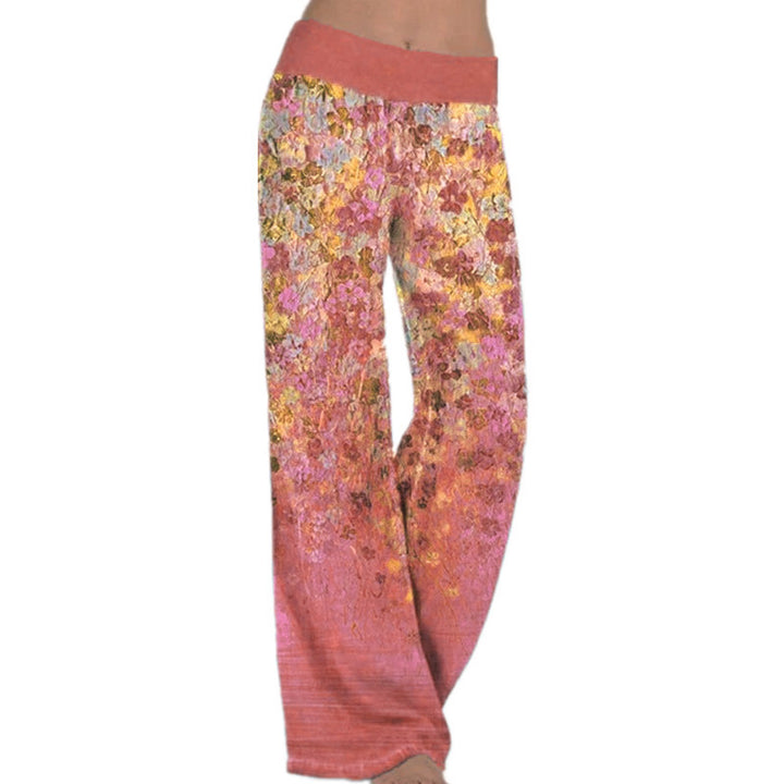 Dame Bohemian Floral Print Lounge Bukser Stilla