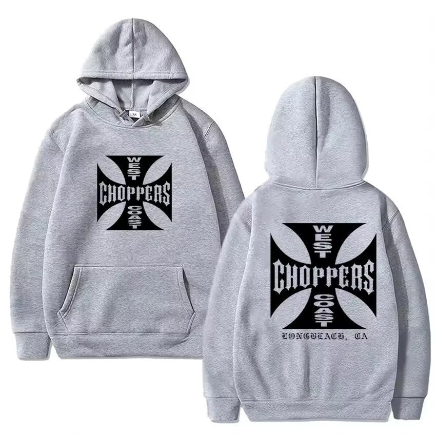 Kvinders hoodie med iøjnefaldende grafisk print og behagelig pasform Skovae