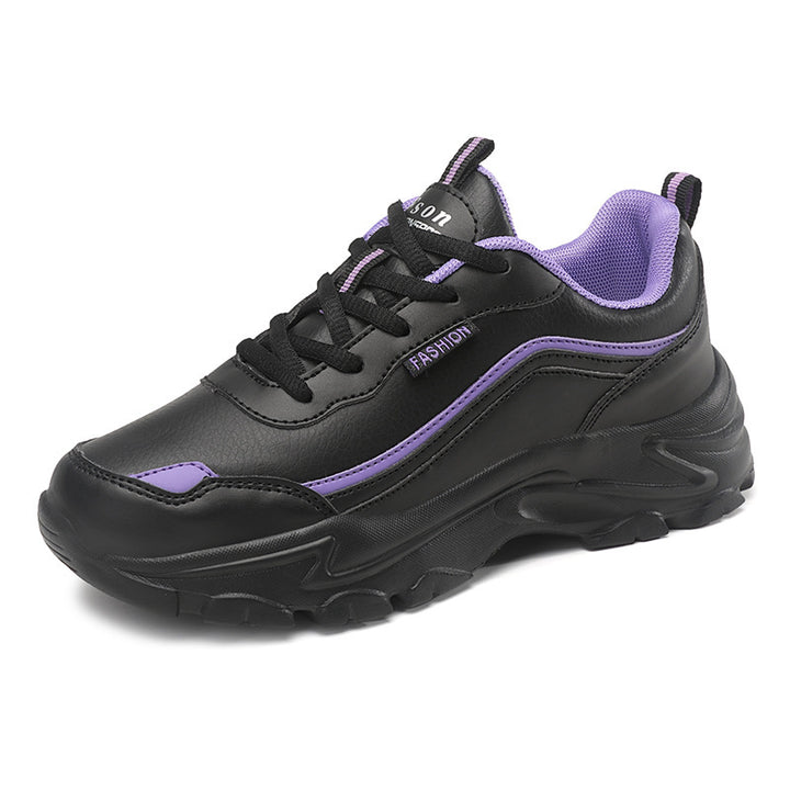 Herrer Trendy Fritid Læder Sneakers med Stødabsorberingsteknologi Stilla