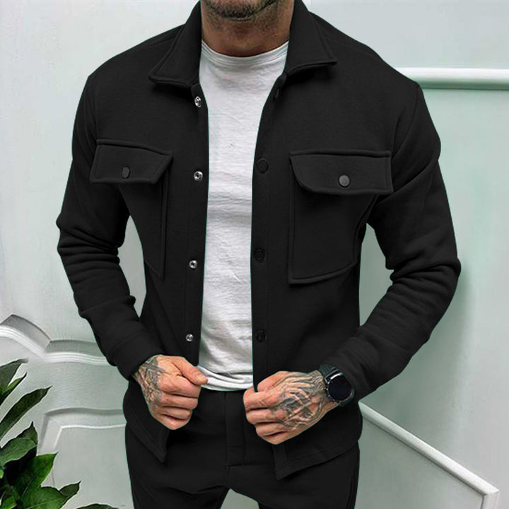 Herre afslappet og komfortabel Overshirt Jakke Stilla