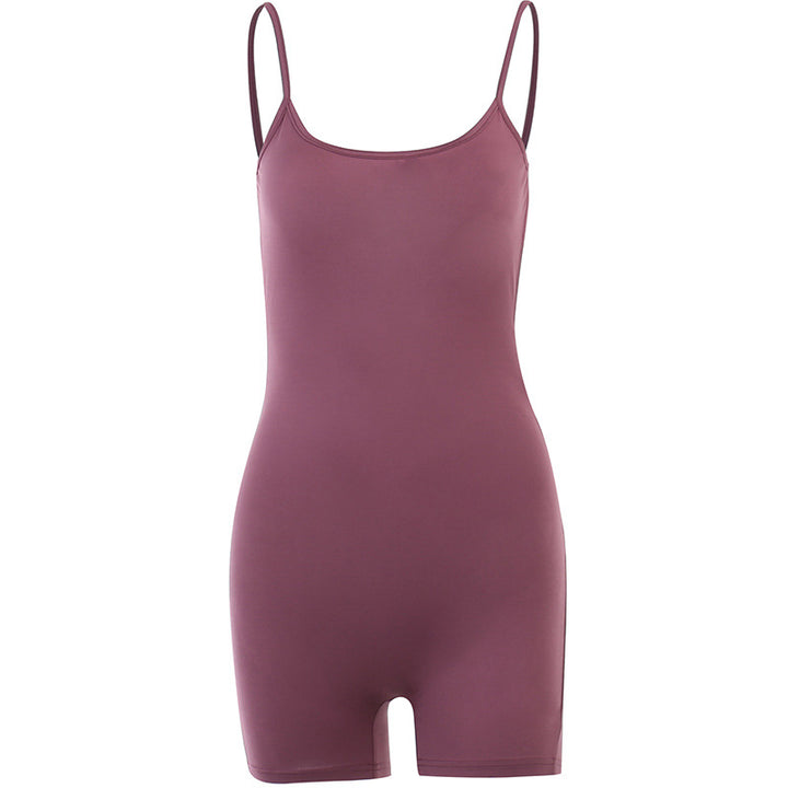 Dame Fritid Biker Shorts Jumpsuit Stilla