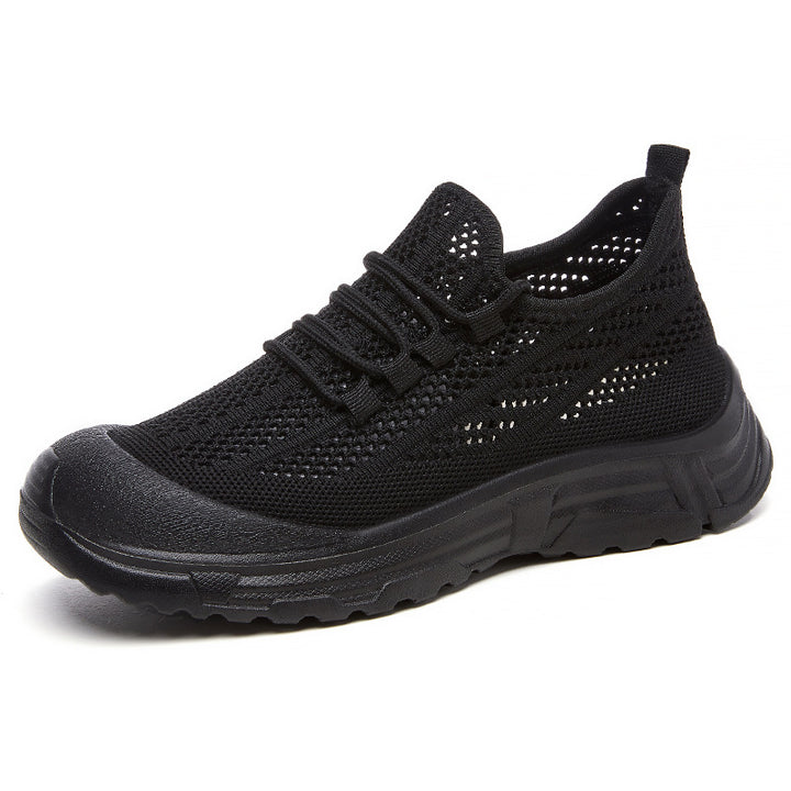 Dame Sporty Mesh-Sneakers med åndbart overtøj og dæmpende sål Stilla