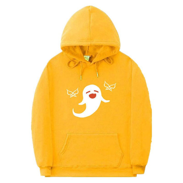 Dame Hoodie med Legende Spøgelse Design Skovae